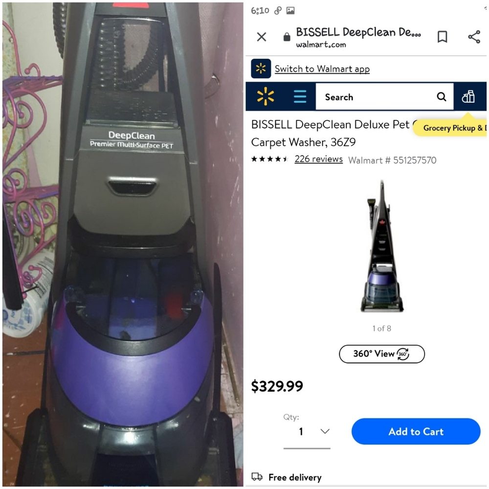 Premium multi surface deep clean pet shampooer
